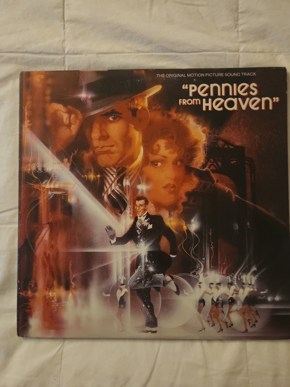Pennies From Heaven Soundtrack Vintage Vinyl 2 LP -- Never Played! Secret Stash!